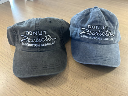 Donut Derelicts Embroidered Pigment Dyed Twill Cap